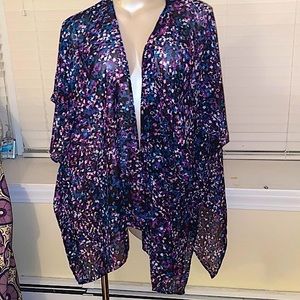 Lane Bryant NWT Overpiece Kimono